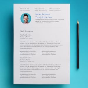 simple resume template download google docs 01