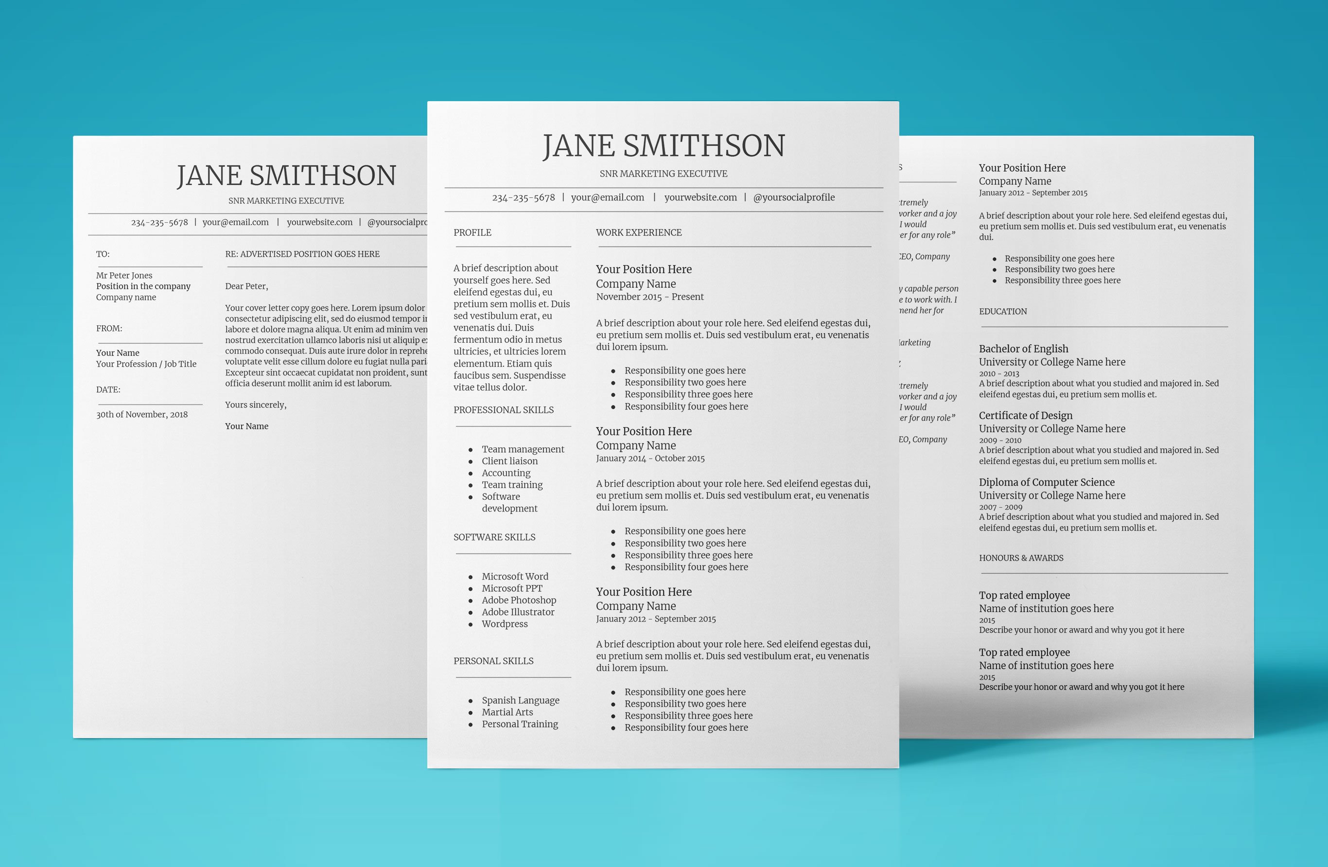 entry level resume template